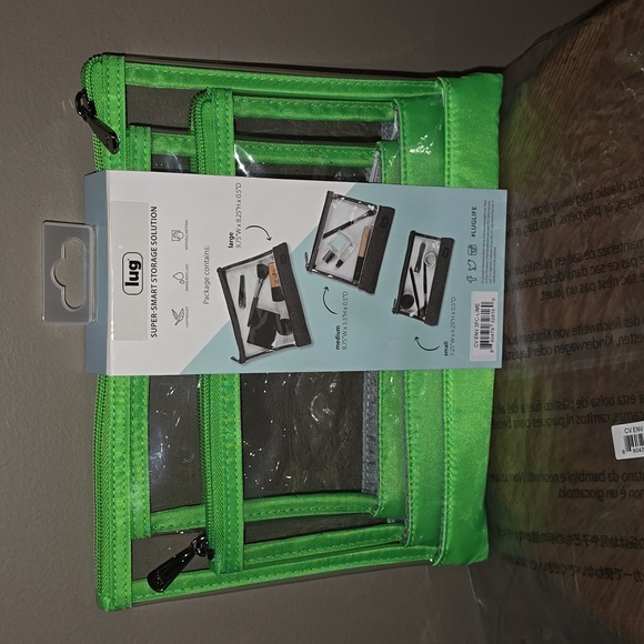 Lug Clearview 3pc Set In LIME - Picture 3 of 3